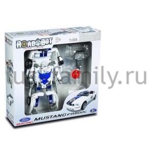 РОБОТ-ТРАНСФОРМЕР "GALAXY DEFENDER" 1:24 FORD FR500C СО СВЕТОМ В КОР. в кор.18шт ― Luckfamily.ru