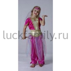 КАРНАВАЛЬНЫЙ КОСТЮМ ВОСТОЧНАЯ ТАНЦОВЩИЦА, РАЗМЕР S (4-6 ЛЕТ) В ПАК. в кор.36шт ― Luckfamily.ru