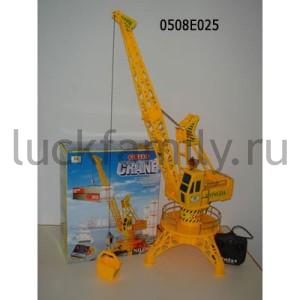 СТРОИТЕЛЬНЫЙ КРАН НА ПУЛЬТЕ СО СВЕТОМ В КОР. 30*25*13СМ в кор.2*12шт ― Luckfamily.ru