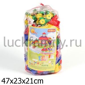 КОНСТРУКТОР "СТРОИТЕЛЬ" (273 ЭЛ.) В ПАК. в кор.4шт ― Luckfamily.ru