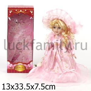 КУКЛА ФАРФОР 30СМ В РУСС. КОР. в кор.24шт ― Luckfamily.ru