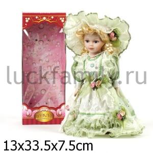 КУКЛА ФАРФОР 30СМ В РУСС. КОР. в кор.24шт ― Luckfamily.ru
