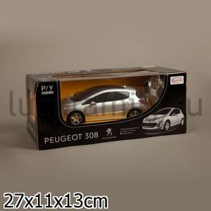 МАШИНА Р/У RASTAR PEUGEOT 308 1:24, ЦВЕТ В АССОРТ. В КОР. в кор.24шт ― Luckfamily.ru