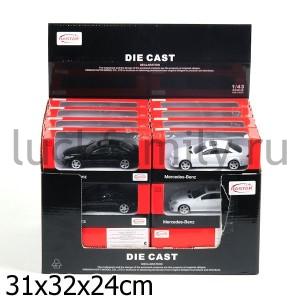 МАШИНА МЕТАЛЛ. RASTAR 1:43 MERCEDES CL 63 AMG, ЦВЕТ В АССОРТ. В КОР. УП-24ШТ в кор.3уп ― Luckfamily.ru