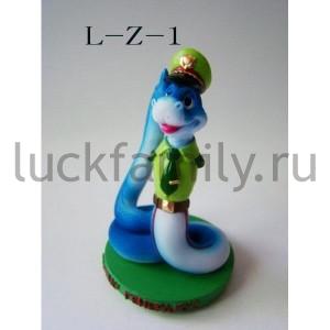 ФИГУРКА ЗМЕЯ В ФОРМЕ "МОЕМУ ГЕНЕРАЛУ", 5*5*8,5СМ В КОР. в кор.72шт ― Luckfamily.ru