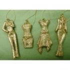 ПОДВЕСКА ПЛАТЬЕ/КОСТЮМ 10/15СМ, В АССОРТ., ЦВЕТ ЗОЛОТОЙ В ПАК. в кор.6*48шт