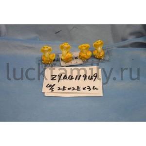 ФИГУРКА СИМВОЛ ГОДА ЗМЕЯ 2,5*2,5*3СМ, В АССОРТ. В КОР. УП-24ШТ в кор.24уп ― Luckfamily.ru