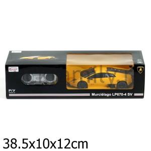 МАШИНА Р/У RASTAR MURCIELAGO LP670-4 1:24, ЦВЕТ В АССОРТ. В КОР. в кор.18шт ― Luckfamily.ru