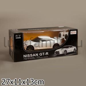МАШИНА Р/У RASTAR "NISSAN GTR" 1:24, СО СВЕТОМ, ЦВЕТ В АССОРТ. В КОР. в кор.24шт ― Luckfamily.ru