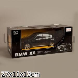 МАШИНА Р/У RASTAR BMW X6 1:24 СО СВЕТОМ, ЦВЕТ В АССОРТ. В КОР. в кор.24шт ― Luckfamily.ru