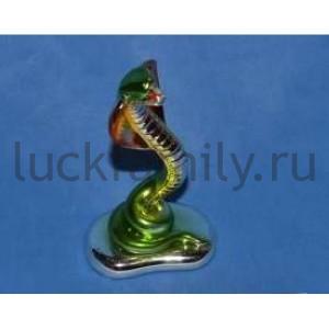 ФИГУРКА СИМВОЛ ГОДА ЗМЕЯ ПЕРЛАМУТР 5,5*4*10СМ В КОР. в кор.144шт ― Luckfamily.ru