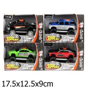 МАШИНА "TOYSTATE" НА БАТ. СО СВЕТОМ И ЗВУКОМ, В АССОРТ. 33041 В КОР. в кор.12шт ― Luckfamily.ru