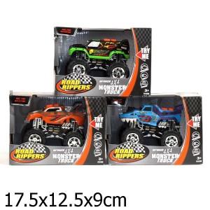ДЖИП "TOYSTATE" НА БАТ. СО СВЕТОМ И ЗВУКОМ, В АССОРТ. 31030 В КОР. в кор.12шт ― Luckfamily.ru