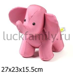 СЛОНИК- АНТИСТРЕСС (ИГРУШКА-ПОДУШКА) 25*15*30СМ ― Luckfamily.ru