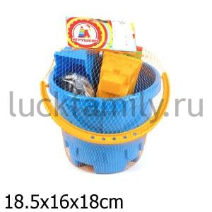 ПЕСОЧНЫЙ НАБОР "БАСТИОН" в кор.14шт ― Luckfamily.ru