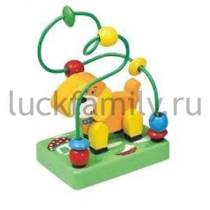 ЛАБИРИНТ МАЛЫЙ "ИГРАЕМ ВМЕСТЕ" "БУРАТИНО" СОБАКА В РУСС. КОР. 10,5*7,5*14СМ в кор.72шт ― Luckfamily.ru