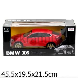 МАШИНА Р/У RASTAR BMW X6 1:14 СО СВЕТОМ, ЦВЕТ В АССОРТ. В КОР. в кор.6шт ― Luckfamily.ru