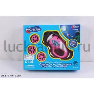 ПРОЕКТОР 2-В-1 С АКСЕСС. 8068 В КОР. 22*17*5СМ в кор.2*42шт ― Luckfamily.ru