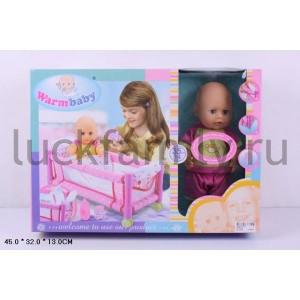 ПУПС С КРОВАТКОЙ И АКСЕСС. RT05052 В КОР. 45*32*13СМ в кор.12шт ― Luckfamily.ru