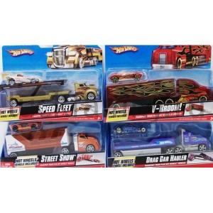 "МАТТЕЛ". HOT WHEELS  "ТРЕЙЛЕРЫ". В АССОРТ. в кор.12шт ― Luckfamily.ru