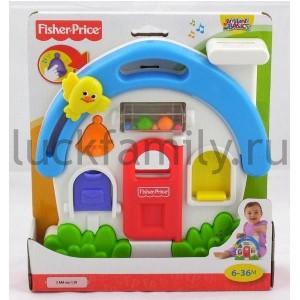 "МАТТЕЛ". FISHER PRICE МУЗЫКАЛЬНАЯ ИГРУШКА "ДОМИК", СО ЗВУКОМ в кор.4шт ― Luckfamily.ru