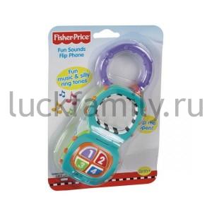 "МАТТЕЛ". FISHER PRICE МУЗЫКАЛЬНЫЙ ТЕЛЕФОН в кор.6шт ― Luckfamily.ru