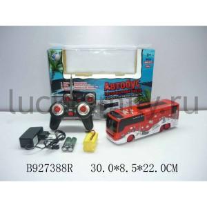 АВТОБУС Р/У НА АККУМ. СО СВЕТОМ И ЗВУКОМ 666-377 В РУСС. КОР. 30*9*22СМ в кор.36шт ― Luckfamily.ru