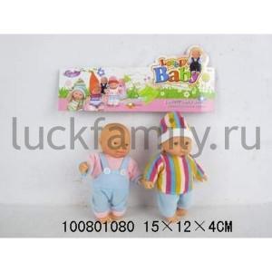 НАБОР ИЗ 2-Х ПУПСОВ, 14СМ, В ПАК. 15*12*4СМ в кор.2*120наб ― Luckfamily.ru