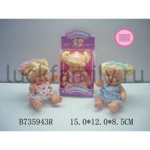 КУКЛА 21СМ ОЗВУЧ. РУССИФИЦ., В АССОРТ. 2003B В РУСС. ДИСПЛЕЕ 15*12*9СМ в кор.2*24шт ― Luckfamily.ru