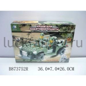 КОНСТРУКТОР ПЛАСТ. НА И/К ПУЛЬТЕ, ВОЕННАЯ ТЕХНИКА, 153ДЕТ. KY86002 В КОР. 36*7*26СМ в кор.2*12шт ― Luckfamily.ru