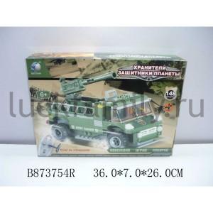 КОНСТРУКТОР ПЛАСТ. НА И/К ПУЛЬТЕ, ВОЕННАЯ ТЕХНИКА, 148ДЕТ. KY86004 В КОР. 36*7*26СМ в кор.2*12шт ― Luckfamily.ru