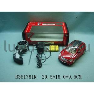 МАШИНА Р/У НА АККУМ. СО СВЕТОМ, ЦВЕТ В АССОРТ. YH2801A13-A15 В РУСС. КОР. 30*18*10СМ в кор.36шт ― Luckfamily.ru