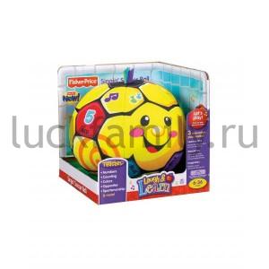 "МАТТЕЛ". FISHER PRICE ФУТБОЛЬНЫЙ МЯЧ "УЧИСЬ, УЛЫБАЯСЬ" в кор.2шт ― Luckfamily.ru