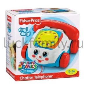"МАТТЕЛ". FISHER PRICE ТЕЛЕФОН в кор.3шт ― Luckfamily.ru