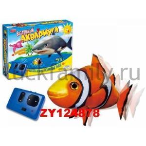 РЫБА Р/У ЛЕТАЮЩАЯ В РУСС. КОР. 37*6*27СМ в кор.2*12шт ― Luckfamily.ru