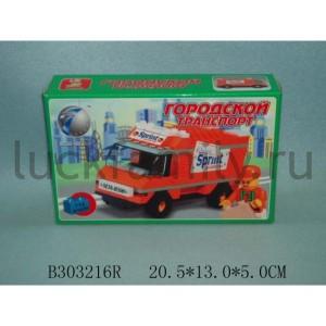 КОНСТРУКТОР ПЛАСТ. ФУРГОН С ФИГУРКОЙ И АКСЕСС., 114ДЕТ. M38-B500 В РУСС. КОР. 21*13*5СМ в кор.2*36шт ― Luckfamily.ru
