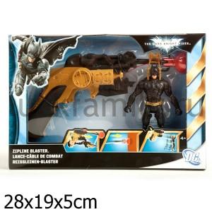 MATTEL. ПИСТОЛЕТ НА ПРИСОСКЕ С ФИГУРКОЙ БЭТМЕНА В КОР. в кор.6шт ― Luckfamily.ru