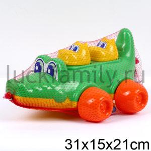 КРОКОДИЛ КРОКИ (В СЕТКЕ) в кор.8шт ― Luckfamily.ru