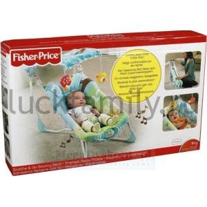"МАТТЕЛ". FISHER PRICE МОБИЛЬНЫЕ КАЧЕЛИ-ШЕЗЛОНГ в кор.2шт ― Luckfamily.ru