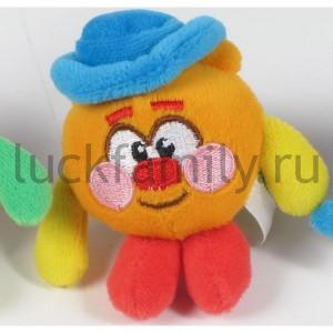 ПОГРЕМУШКА НА РУКУ "ИГРАЕМ ВМЕСТЕ" КОПАТЫЧ НА КАРТ. в кор.96шт ― Luckfamily.ru