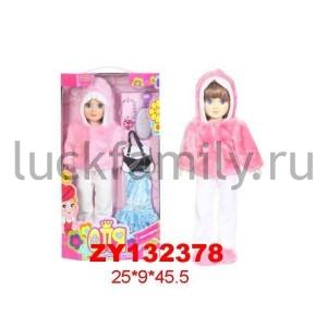 КУКЛА С АКСЕСС., В АССОРТ. В РУСС. КОР. 25*9*46СМ в кор.12шт ― Luckfamily.ru