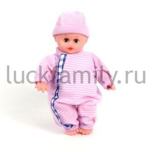 ПУПС "МОЙ МАЛЫШ" ОЗВУЧ., РУССИФИЦ., ОДЕЖДА В АССОРТ. В ПАК. 20СМ в кор.2*48шт ― Luckfamily.ru