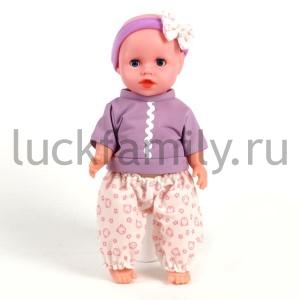 ПУПС "МОЙ МАЛЫШ" РУСС. ЧИП, ОДЕЖДА В АССОРТ. В ПАК. 30СМ в кор.2*48шт ― Luckfamily.ru