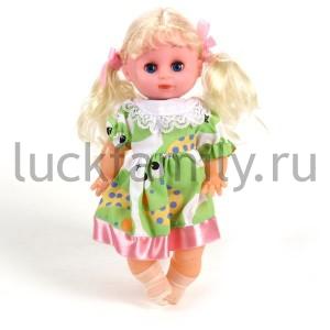 КУКЛА НАСТЕНЬКА ОЗВУЧ., РУССИФИЦ., ОДЕЖДА В АССОРТ. В ПАК. 25СМ в кор.2*96шт ― Luckfamily.ru