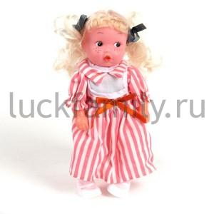 КУКЛА НАСТЕНЬКА РУСС. ЧИП, ОДЕЖДА В АССОРТ. В ПАК. 26СМ в кор.2*72шт ― Luckfamily.ru