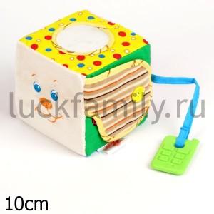 ИГРУШКА КУБИК РАЗВИВАЮЩИЙ "ЖМУРКИ" (СОБАЧКА) в кор.40шт ― Luckfamily.ru