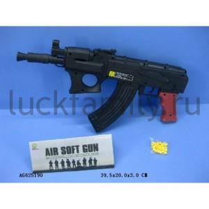 АВТОМАТ ПНЕВМ. С ПУЛЬКАМИ В ПАК. 39*20*3СМ в кор.2*36шт ― Luckfamily.ru