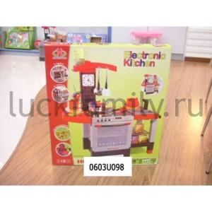 ИГРОВОЙ НАБОР "КУХНЯ" НА БАТ. СО СВЕТОМ И ЗВУКОМ, С АКСЕСС. В КОР. в кор.2*3шт ― Luckfamily.ru