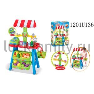 НАБОР СУПЕРМАРКЕТ С ВЕСАМИ, КАССОЙ И АКСЕСС. В КОР. в кор.6шт ― Luckfamily.ru