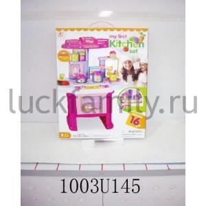 ИГРОВОЙ НАБОР "КУХНЯ" СО СВЕТОМ И ЗВУКОМ В КОР. в кор.8шт ― Luckfamily.ru
